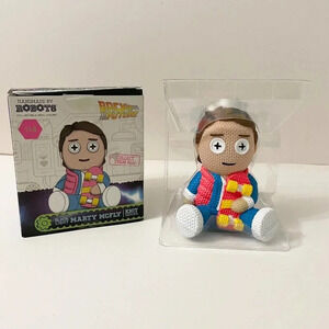 Handmade  By Robots Marty McFly Black Light FANEXPO Limited Edition Knit series
